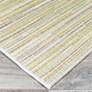Thumbnail4 of Monaco Alassio 2'x3'7" Sand Sea Mist Lemon Outdoor Area Rug more views