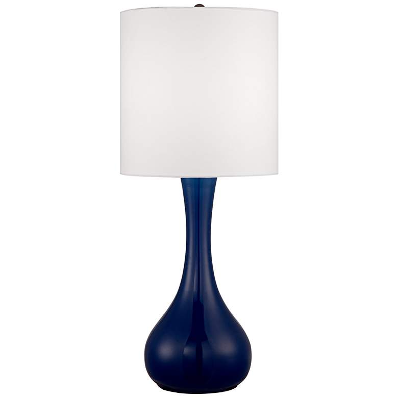 Image 1 Monaco Blue 27 3/4 inch High Droplet Table Lamp
