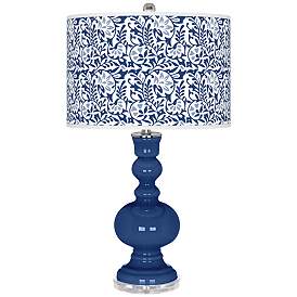 Image1 of Monaco Blue Gardenia Apothecary Table Lamp