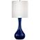 Monaco Blue Glass Table Lamp