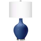 Monaco Blue Ovo Table Lamp