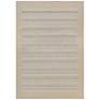 Thumbnail2 of Monaco Bowline 5'10"x9'2" Cocoa Natural Ivory Outdoor Rug