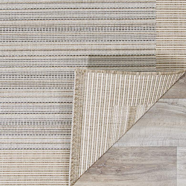 Image 3 Monaco Bowline 5'3"x7'6" Cocoa Natural and Ivory Outdoor more views