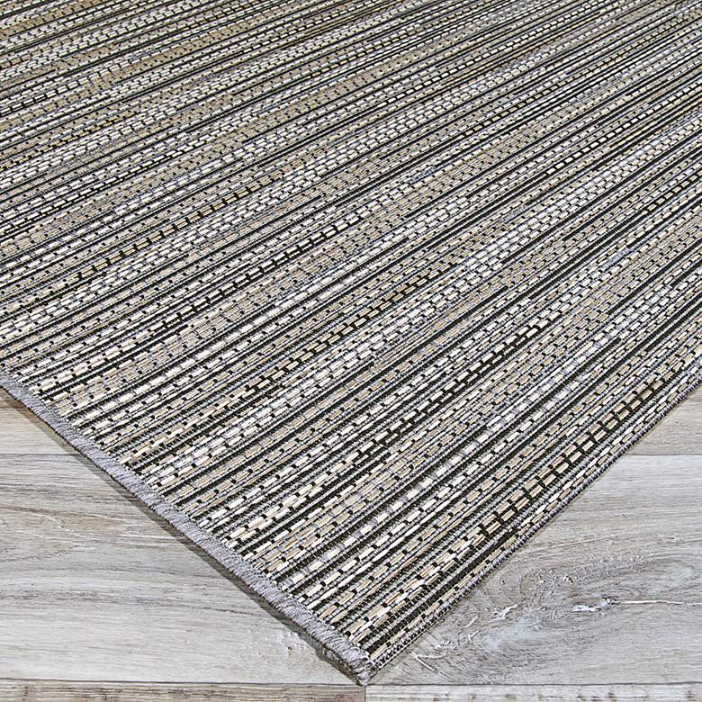 Image 4 Monaco Larvotto 5'3"x7'6" Multi-Gray Rectangular Outdoor more views