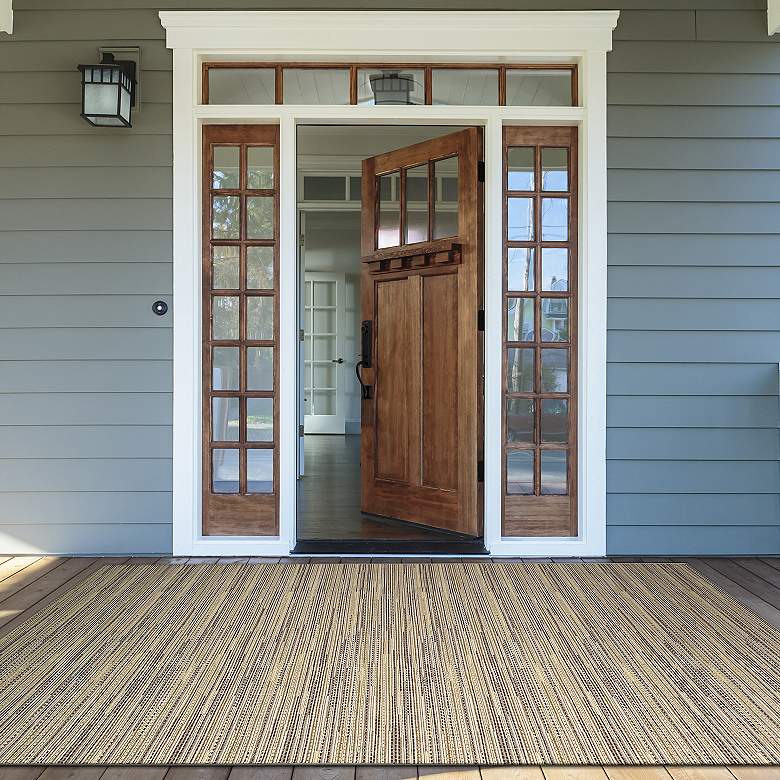 Image 1 Monaco Larvotto 5'3"x7'6" Multi-Sand Rectangular Outdoor