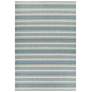 Thumbnail1 of Monaco Marbella 2'x3'7" Ivory and Azure Outdoor Rug