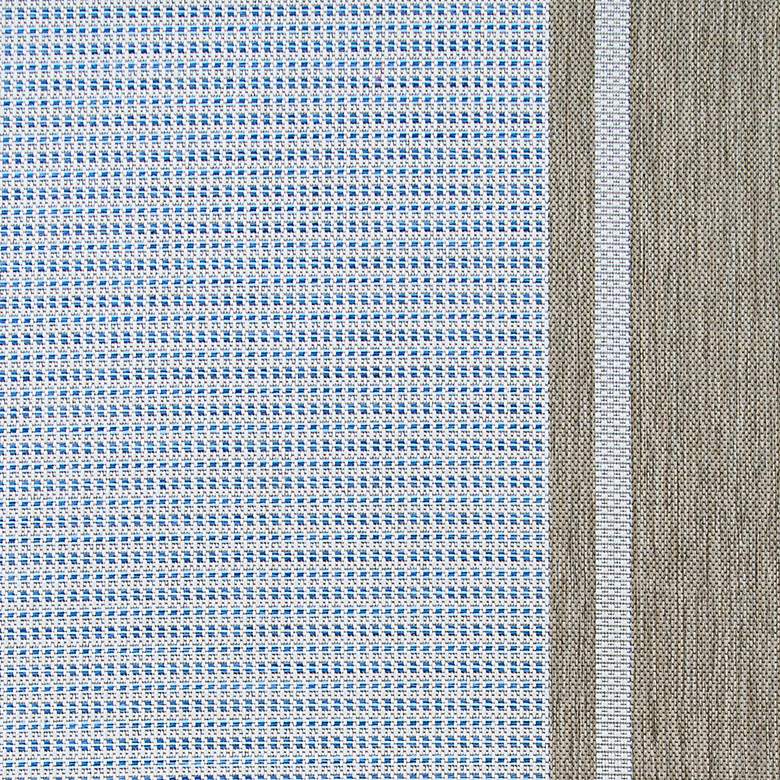 Image 3 Monaco Maritime 5'3"x7'6" Blue and Sand Outdoor Rug more views