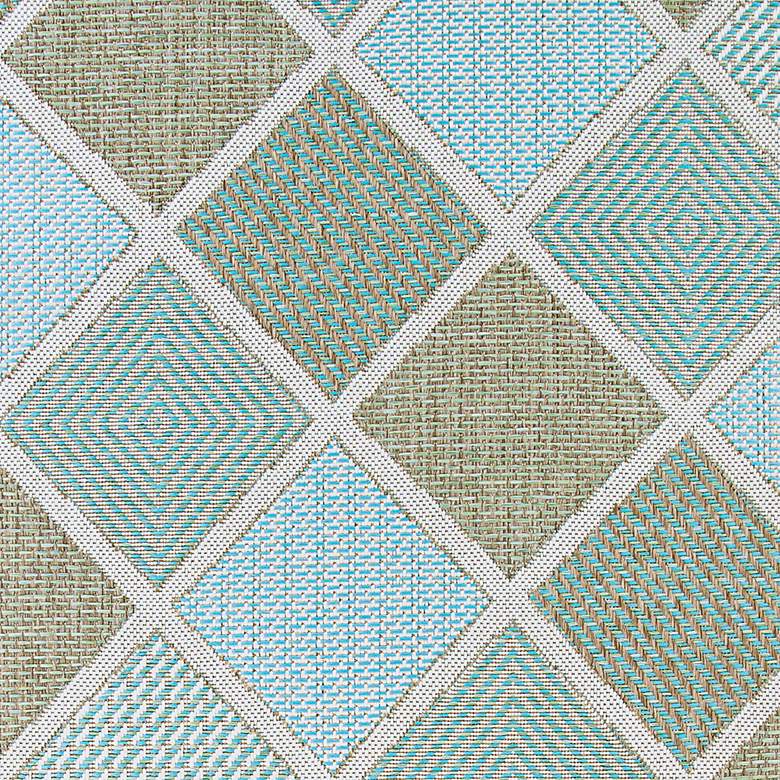 Image 6 Monaco Meritian 5'3"x7'6" Multi-Color Outdoor Area Rug more views