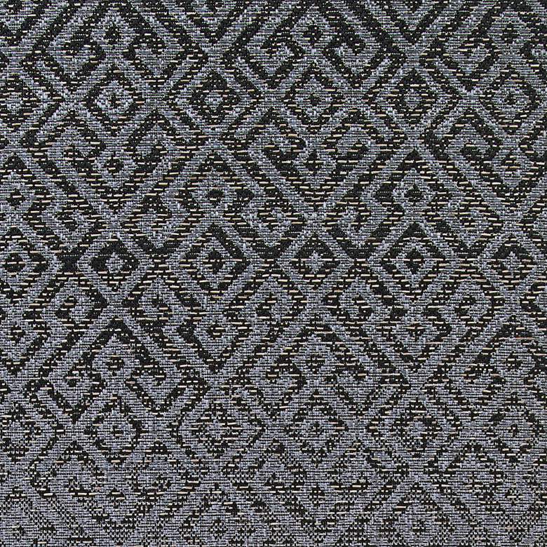 Image 6 Monaco Pavers 5'3"x7'6" Black Rectangular Outdoor Rug more views