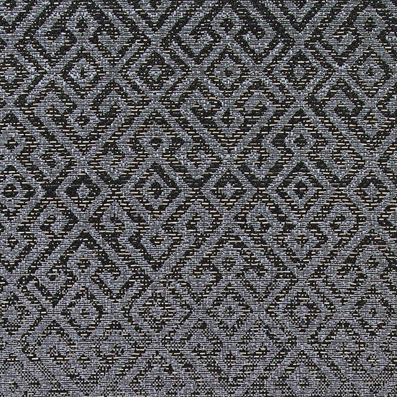 Image 6 Monaco Pavers 5&#39;3 inchx7&#39;6 inch Black Rectangular Outdoor Rug more views