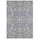 Monaco Summer Quay Ivory and Sapphire Outdoor Area Rug