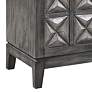 Monarch 36" Wide Gray Blue Finish  2-Door Wood Accent Cabinet