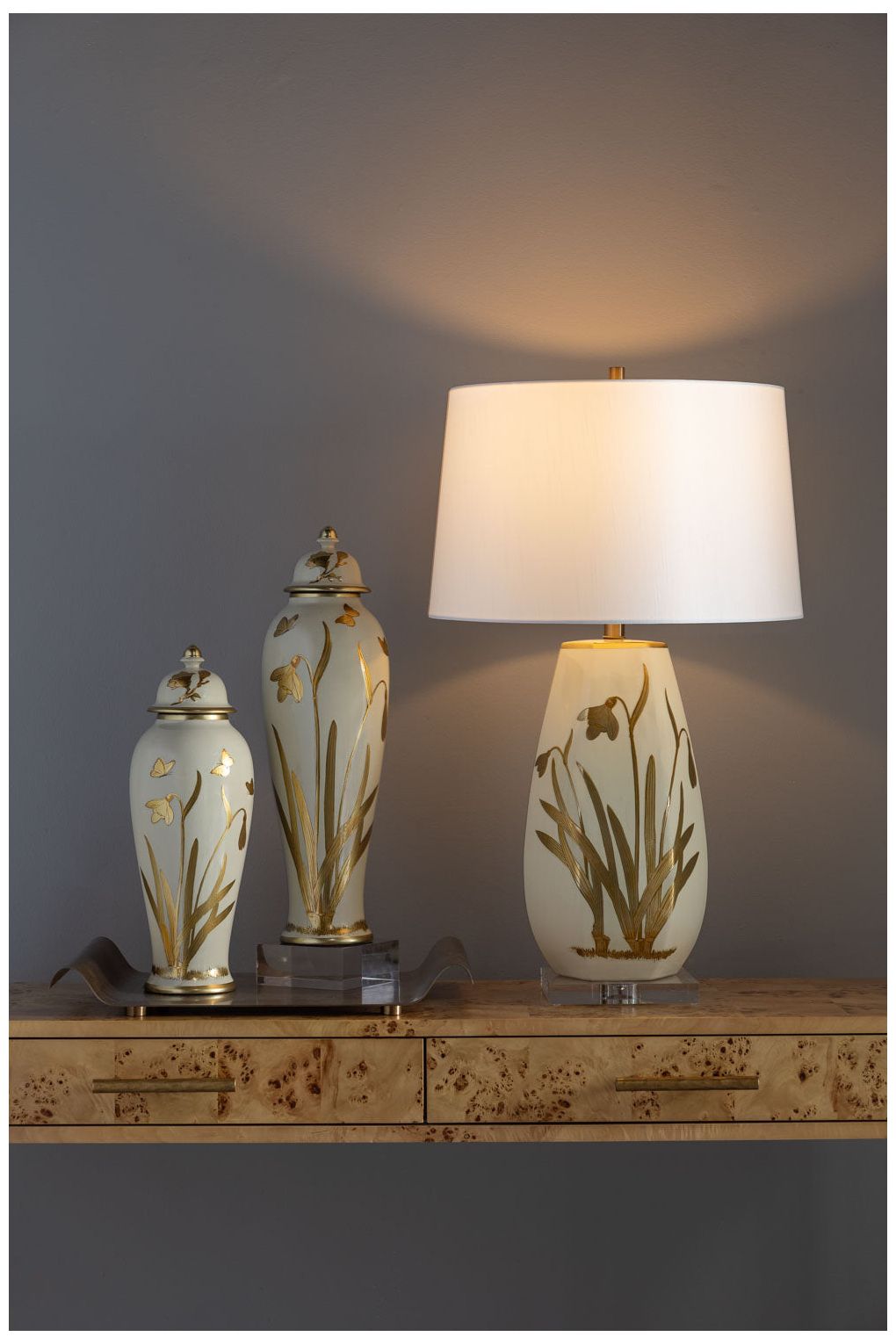 Monarch Burlwood Console