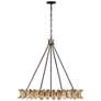 2_Monarch Chandelier in Champagne Mist with Coconut Shell by Breegan Jane more views