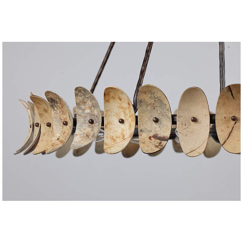 Image 6 Monarch Chandelier in Champagne Mist with Coconut Shell by Breegan Jane more views