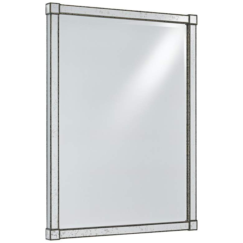 Image 1 Monarch Silver Viejo and Light Antique 30 inch x 40 inch Wall Mirror
