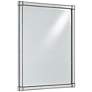 Monarch Silver Viejo and Light Antique 30" x 40" Wall Mirror