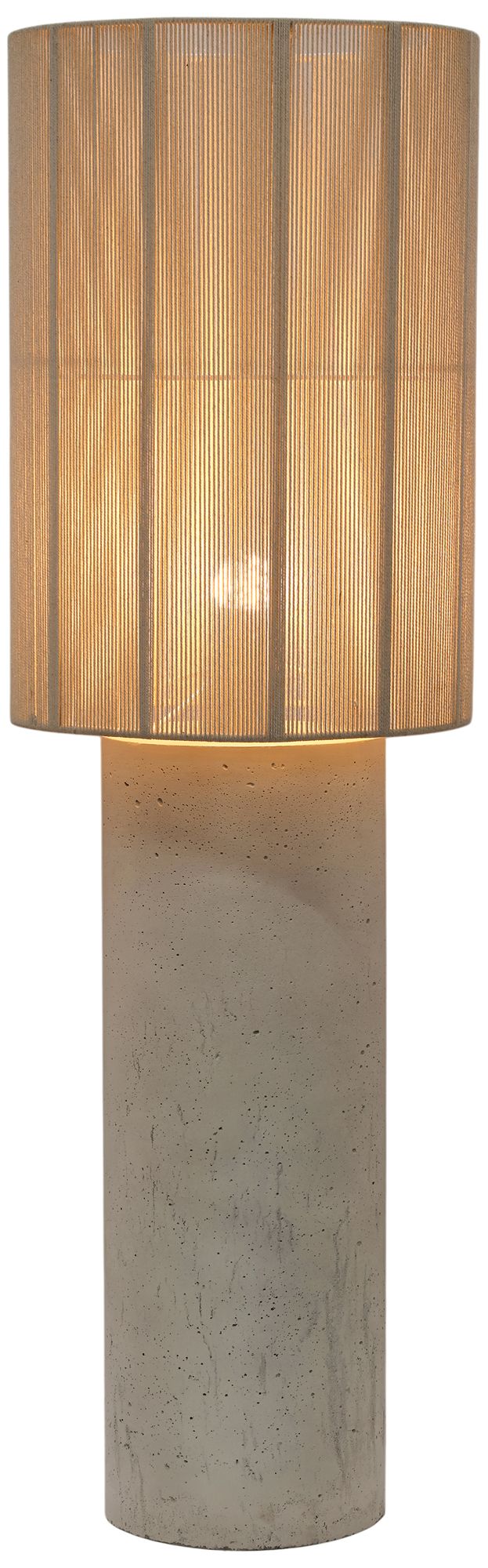 Image 2 Mondada Cream Concrete Floor Lamp more views
