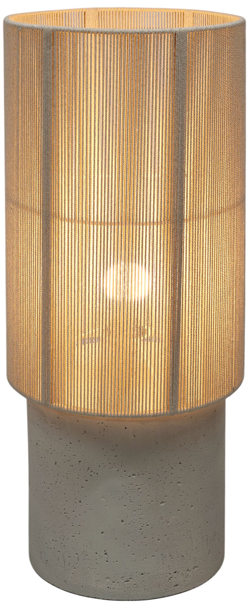 Image 2 Mondada Cream Concrete Table Lamp more views