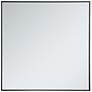 2_Monet Black 36" Square Metal Vanity Mirror