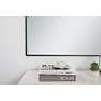 4_Monet Black 36" Square Metal Vanity Mirror more views