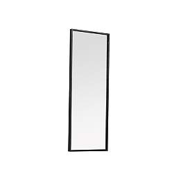 Image5 of Monet Black Metal 14" x 36" Rectangular Vanity Wall Mirror more views