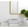 6_Monet Brass 14" x 36" Rectangular Vanity Mirror more views