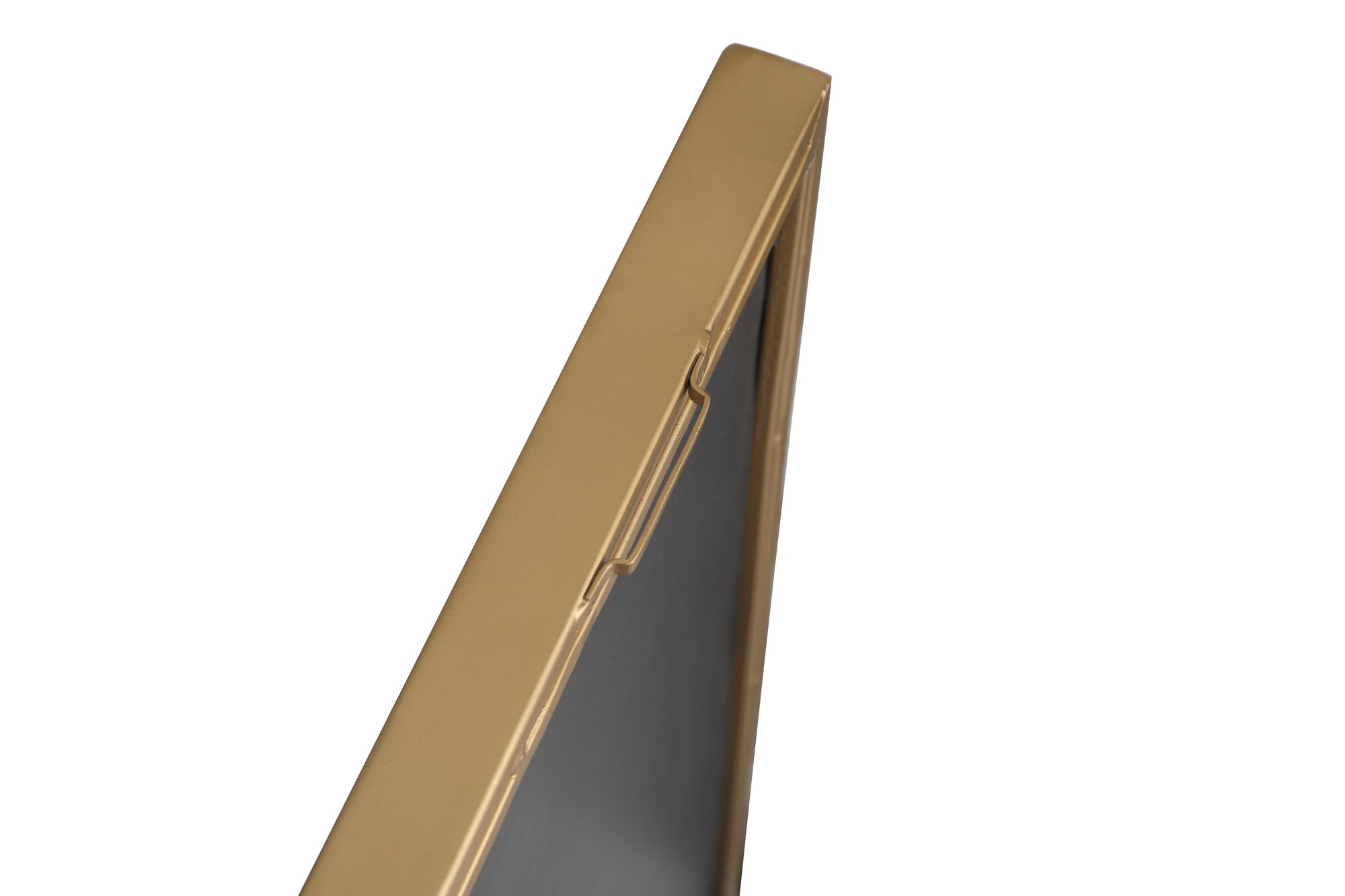 Monet Brass 18" x 60" Rectangular Wall Mirror