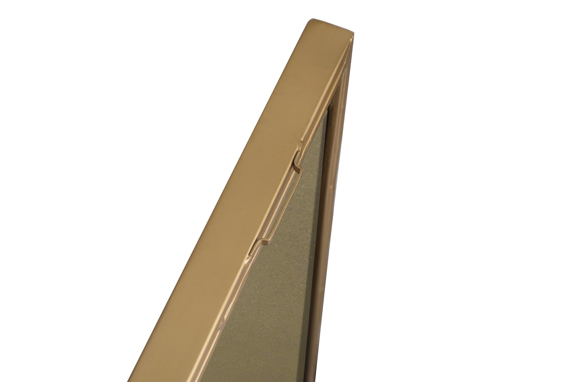 Monet Brass Metal 24" x 32" Rectangular Vanity Wall Mirror in scene