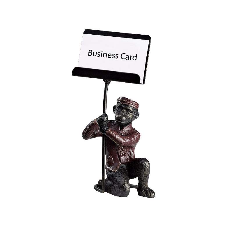 Image 1 Monkey Valet Business Card Holder