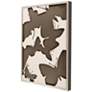2_Monochrome Flutter I 31"W x 41"H Framed Art more views
