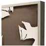3_Monochrome Flutter I 31"W x 41"H Framed Art more views