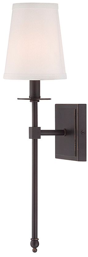 Monroe 1-Light Wall Sconce in Classic Bronze