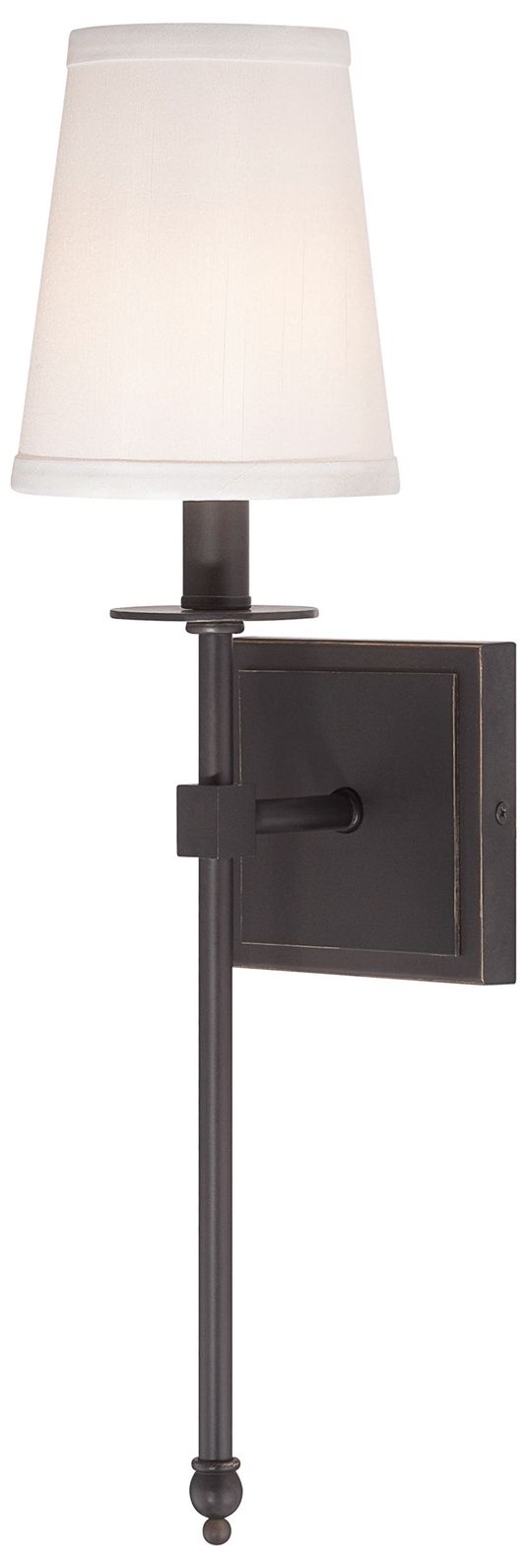 Image 5 Monroe 1-Light Wall Sconce in Classic Bronze more views