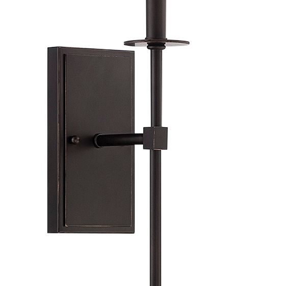 Image 3 Monroe 1-Light Wall Sconce in Classic Bronze more views