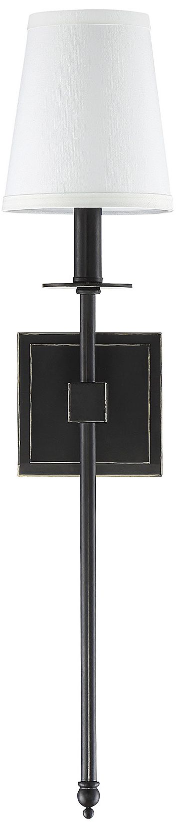 Image 3 Monroe 1-Light Wall Sconce in Classic Bronze more views