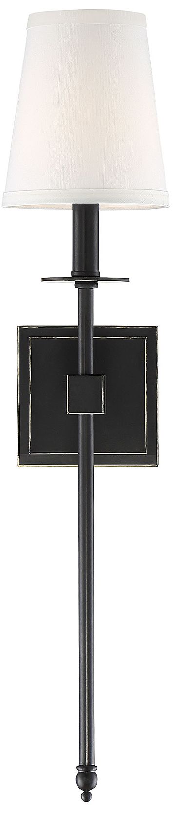 Image 4 Monroe 1-Light Wall Sconce in Classic Bronze more views