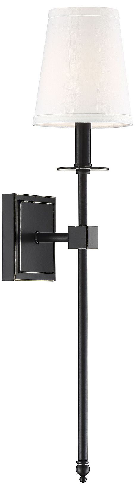 Image 5 Monroe 1-Light Wall Sconce in Classic Bronze more views