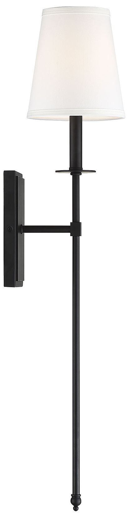Image 5 Monroe 1-Light Wall Sconce in Matte Black more views