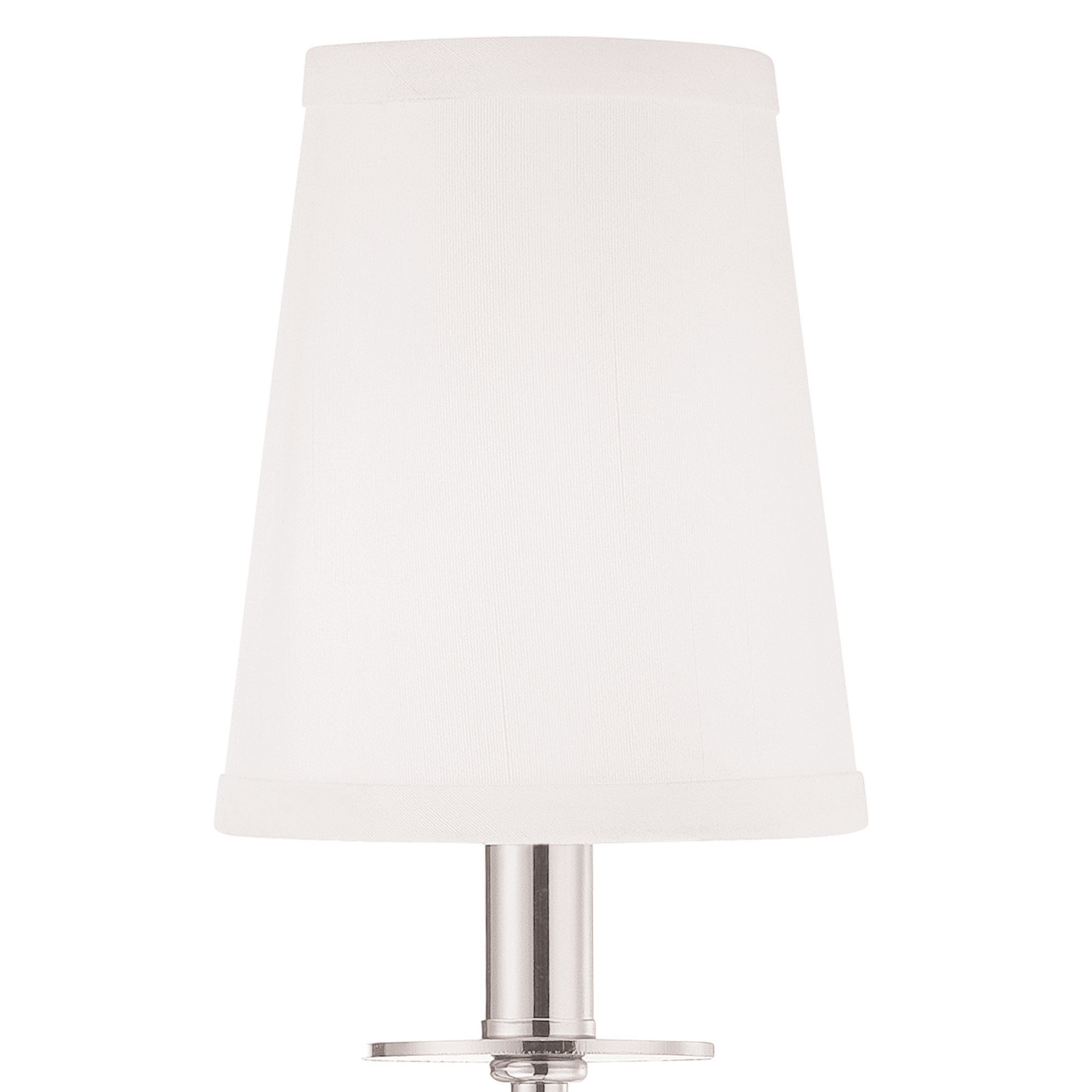 Image 2 Monroe 1-Light Wall Sconce in Polished Nickel more views