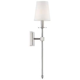 Image5 of Monroe 1-Light Wall Sconce in Satin Nickel more views