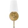 1_Monroe 14" High Vintage Brass Wall Sconce