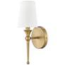 2_Monroe 14" High Vintage Brass Wall Sconce more views