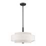 4_Monroe 18" Wide English Bronze Double Drum Pendant Light more views