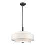 6_Monroe 18" Wide English Bronze Double Drum Pendant Light more views