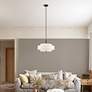 7_Monroe 18" Wide English Bronze Double Drum Pendant Light more views