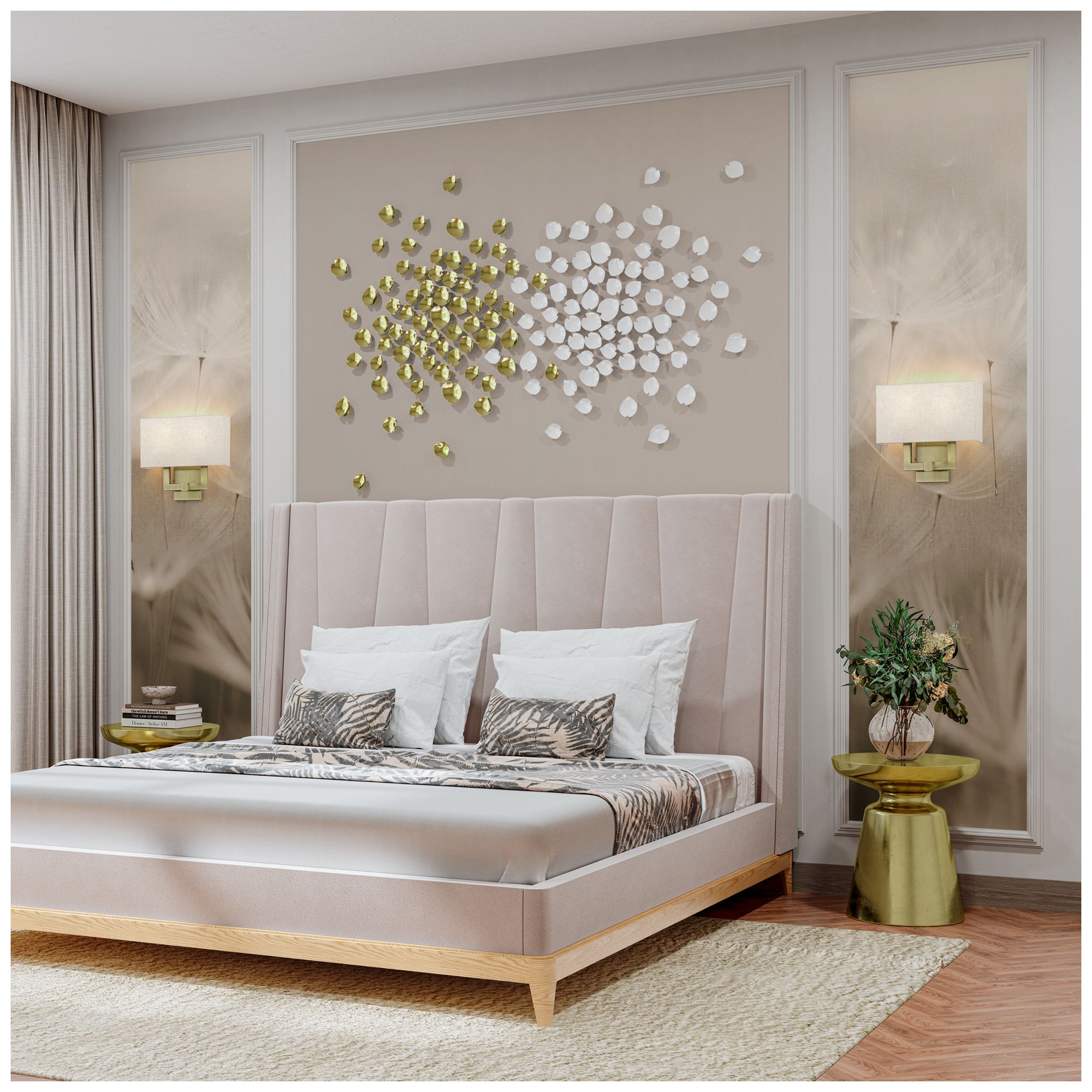 Monroe 2 Light Antique Brass ADA Sconce