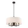 7_Monroe 24" Wide English Bronze 6-Light Pendant more views