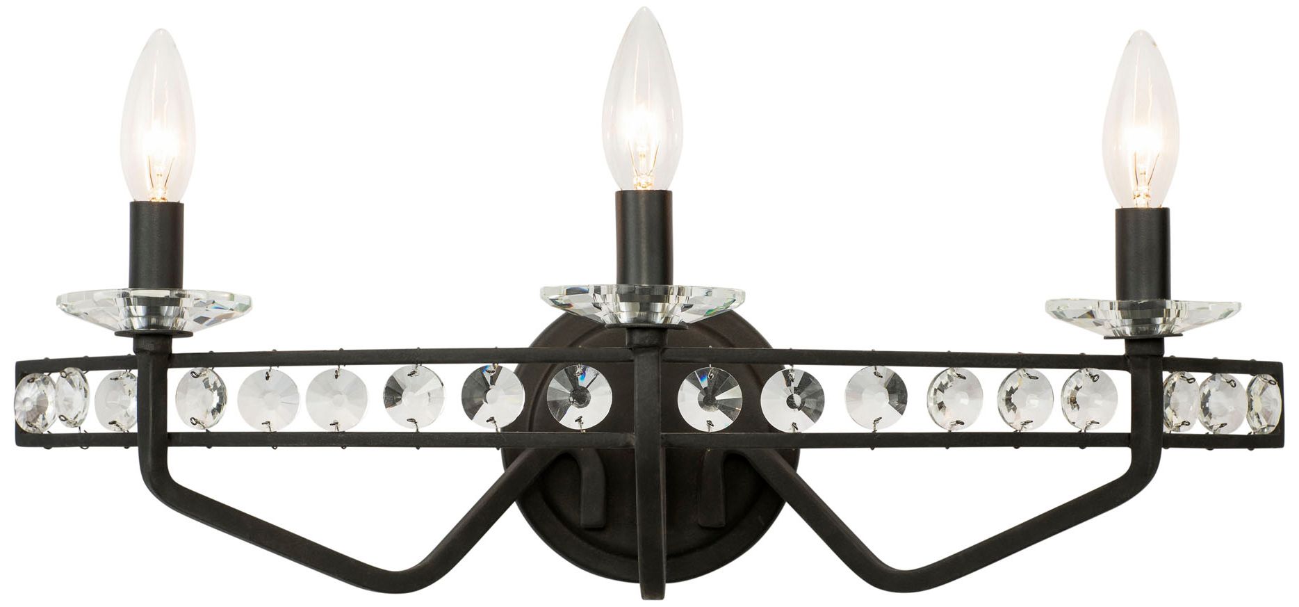 Image Monroe 3-Lt Crystal Bath - Carbon