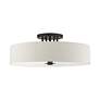 4_Monroe 30" Wide English Bronze Drum Ceiling Light more views